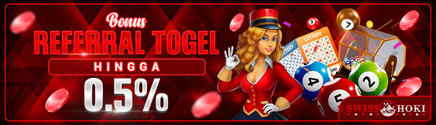 KOMISI REFERRAL TOGEL SETIAP HARI !